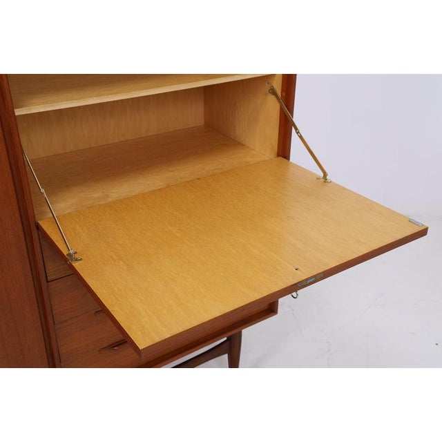 Vintage Teak Highboard by Heinrich Riestenpatt, 1960s For Sale - Image 11 of 18