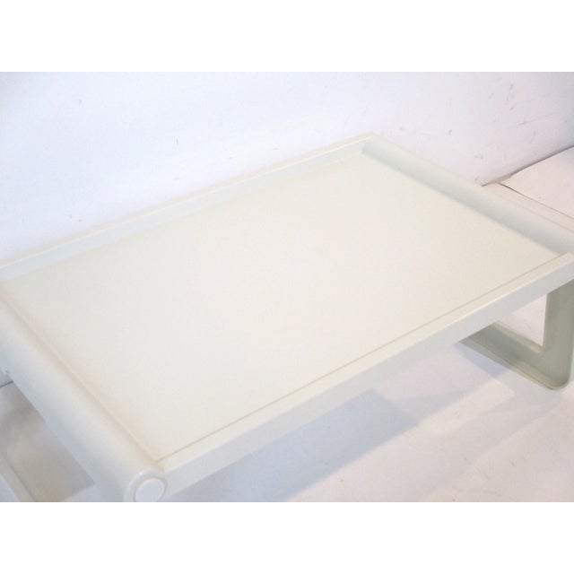 Plastic 1970's Luigi Massoni Folding Bed or Tray Table for Guzzini For Sale - Image 7 of 13