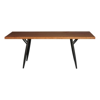 Mid-Century Large Pirkka Dining Table by Ilmari Tapiovaara for Laukaan Puu, 1960s For Sale