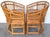 Pair of Brighton Pavilion Revival Bamboo, Rattan and Caned Armchairs, Circa 1970 For Sale - Image 9 of 14