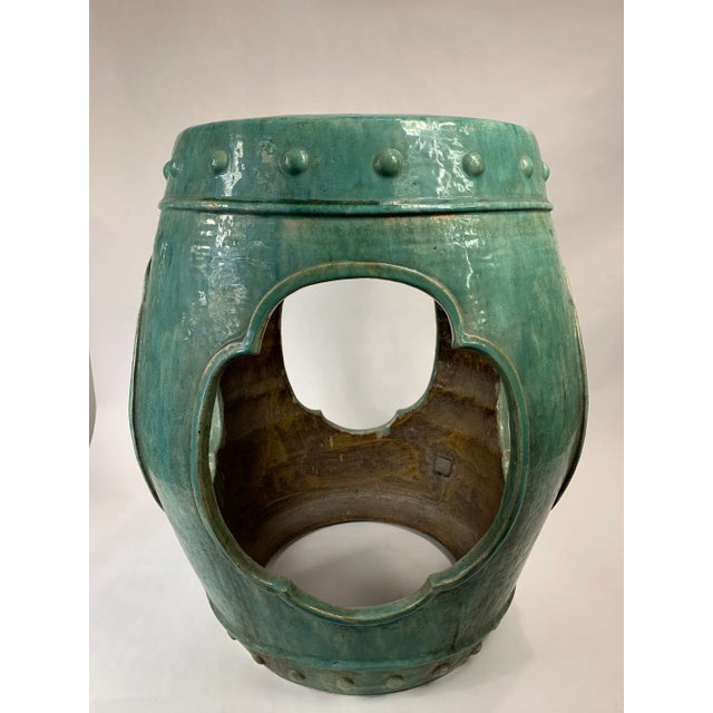 A Chinese vintage ceramic garden table. Imagine this in the garden with cocktails.