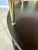 English Campaign Style Oval Wood & Brass 3-Tier Side Table For Sale - Image 14 of 18