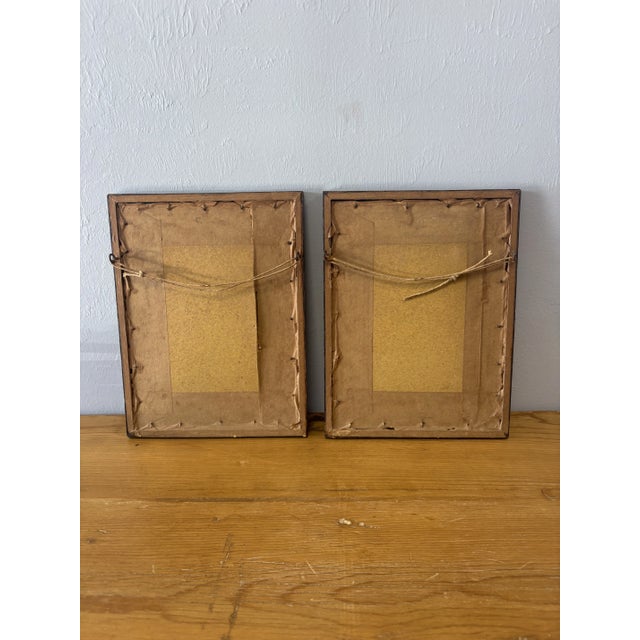 Vintage English Signed Framed Landscaped Prints - a Pair For Sale - Image 9 of 11