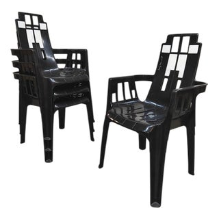 Vintage Boston Garden Dining Chairs from Pierre Paulin & Henry Massonnet, 1980s For Sale