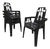 Vintage Boston Garden Dining Chairs from Pierre Paulin & Henry Massonnet, 1980s For Sale