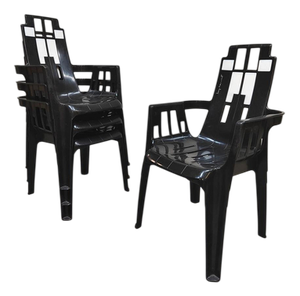 Vintage Boston Garden Dining Chairs from Pierre Paulin & Henry Massonnet, 1980s