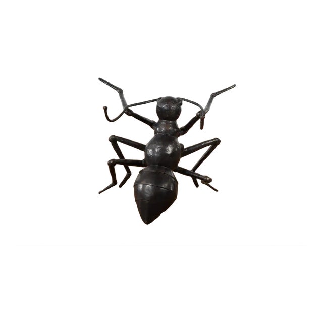Contemporary Lost Wax Cast Bronze Ant Coffee Table Base Sculpture For Sale