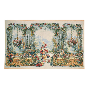 Panoramic Gardens Loom Woven Tapestry - 180 X 280 Cm (5'11" X 9'2") - Requires Rod Size 6