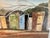 Traditional David A. Clark “Rainbow Row” Signed Limited Edition Print 374/600 in Antiqued Gold Frame For Sale - Image 3 of 12