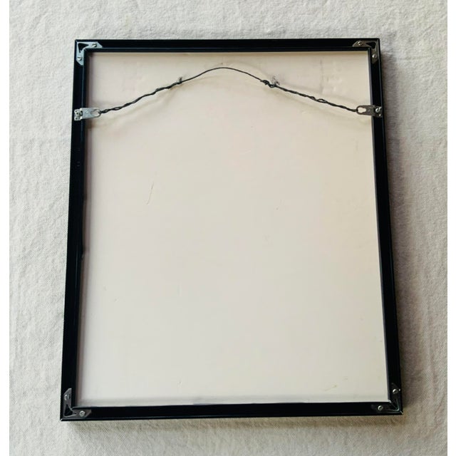 Hand Colored Steel Plate Etching "Flowering Tree" by Aida Whedon (C. 1960s) For Sale - Image 10 of 12