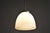 Gold Mid-Century Czech Pendant in Chrome, Steel and Opaline Glass, 1950s For Sale - Image 8 of 9