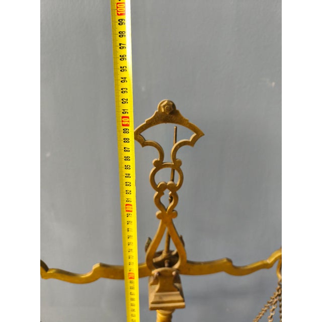 Large Copper Pharmacy Scale, 1700s For Sale - Image 11 of 14