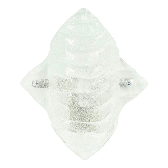 Mid-Century Murano Glass Wall Sconce, 1970s For Sale