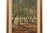 A 20th century impasto oil on artist board. The scene depicts a forest edge, with a colorful forest floor and light along...