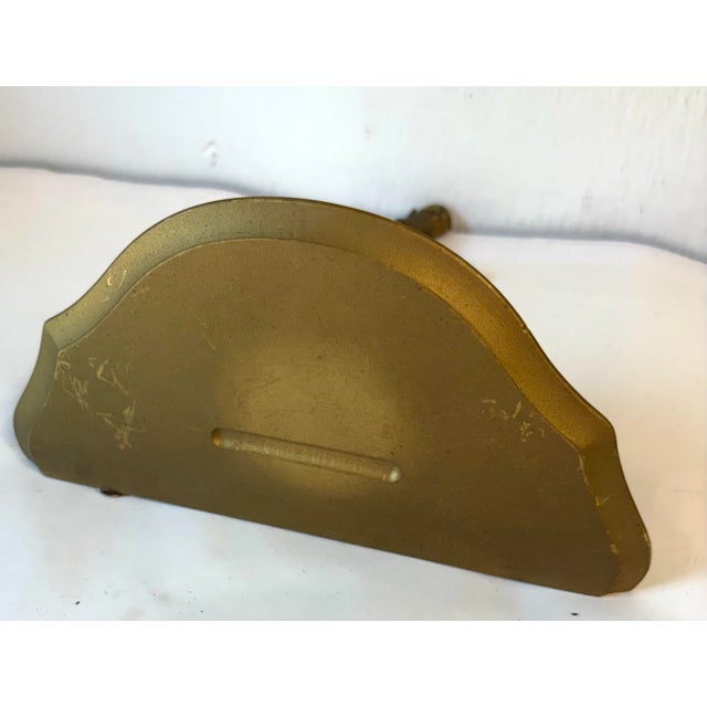 Vintage Syroco Wood Gold Wall Shelf For Sale - Image 9 of 9