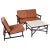 A tasteful fusion of modern, Eastern and boho-chic style. Luxurious bamboo seating group by John B. Wisner for Ficks Reed....