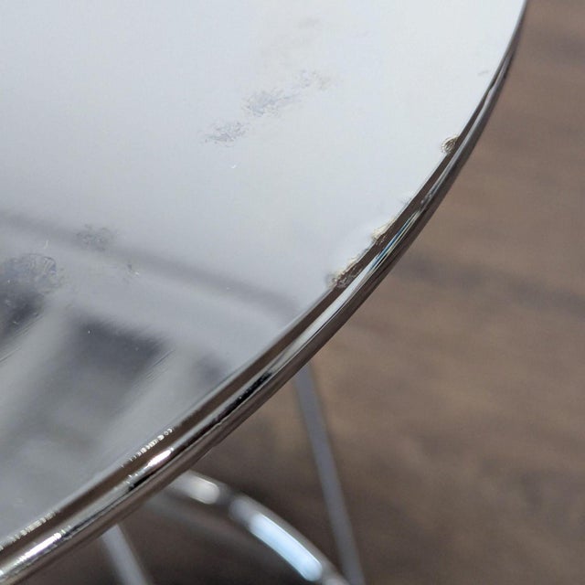 West Elm Metal Accent Table For Sale In San Francisco - Image 6 of 6