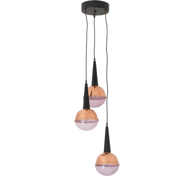 Mid-Century Italian Modern Pendant Lamp, 1960s For Sale