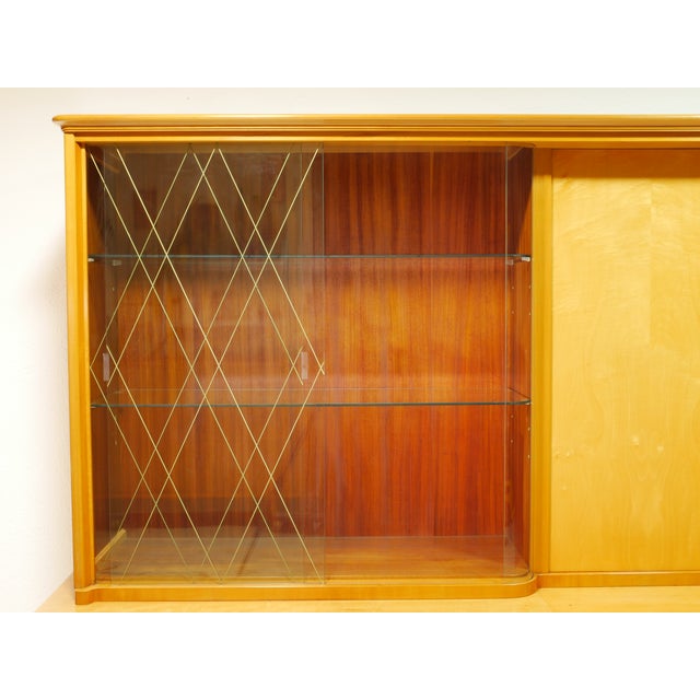 Mid-Century Highboard with Large Display Cabinet, Germany, 1960s For Sale - Image 10 of 18