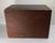 19th Century 19th Century American Primitive Country Red Storage Box With Wallpaper Interior For Sale - Image 5 of 14