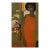 Minaux Original Lithograph La Robe Orange 1967 Signed & Numbered For Sale