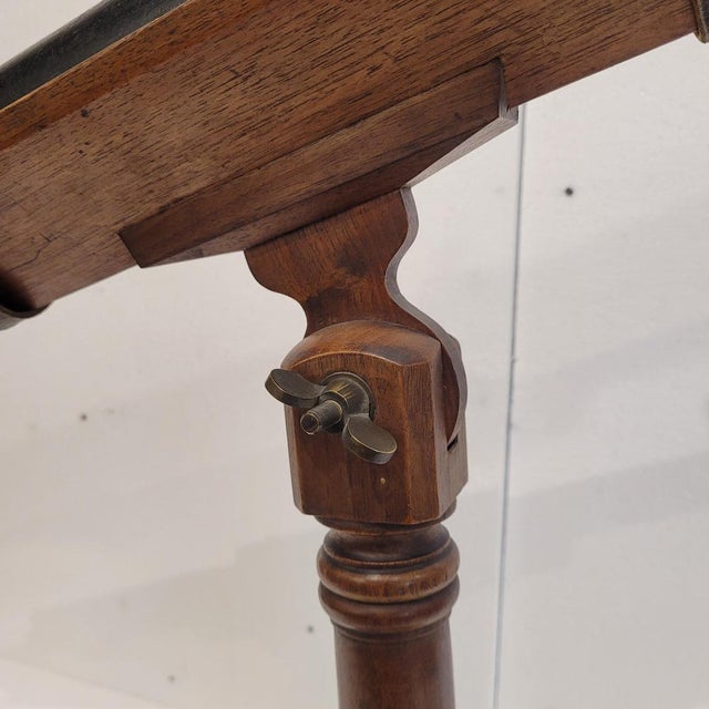 Tabletop Refracting Telescope in Wood and Leather, France, 1930s For Sale - Image 17 of 18