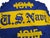 Vintage u.s. Navy 1914-1915 Vera Cruz Panama Wool Felt Fringed Been There Sweetheart Pillow Cover For Sale - Image 4 of 14