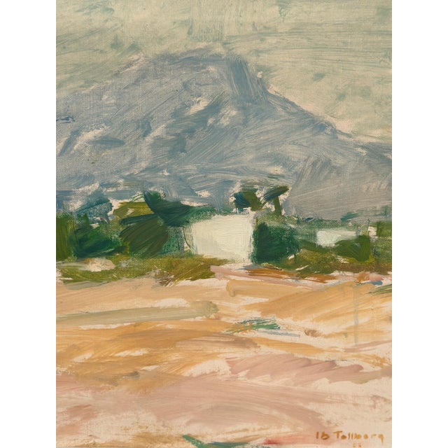 Ib Tollberg, Coastal Landscape, 1960s, Oil Painting on Canvas, Framed For Sale - Image 16 of 18