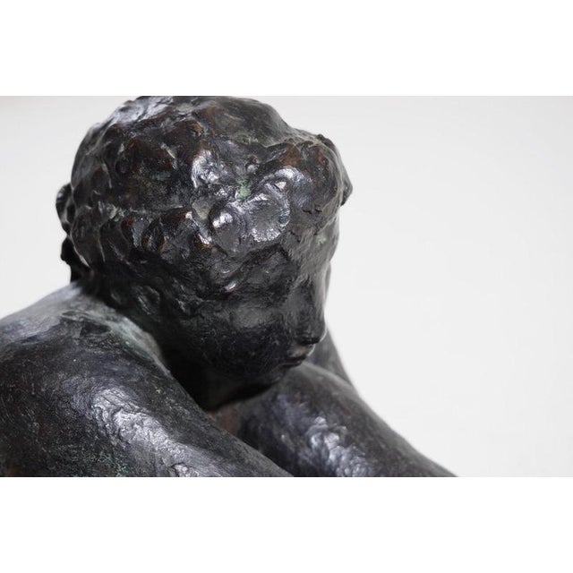 Very important bronze statue signed by gerhard henning (1880 - 1967) . He is consideced to be one of greatest danish...