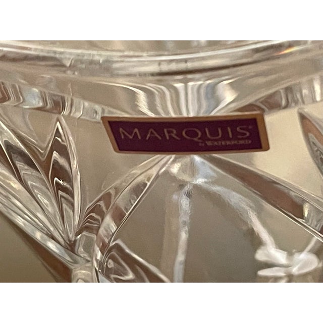 Early 21st Century Modern Crystal Decorative Bowl From Marquis by Waterford For Sale In Atlanta - Image 6 of 8