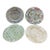 Spodes Ceramic Dinner Plate With Floral and Botanical Patterns - Set of 4 For Sale