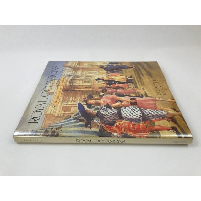 Victorian Royal Occasions: Watercolors and Drawings by John Castle Hardcover Book For Sale - Image 3 of 12