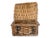 Early 20th Century Antique English Wicker Hamper For Sale - Image 5 of 7