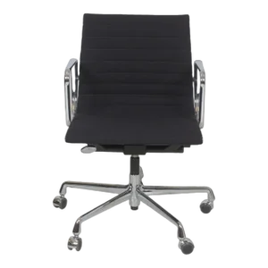 Black Hopsak Fabric Ea-117 Office Chair by Charles Eames for Vitra