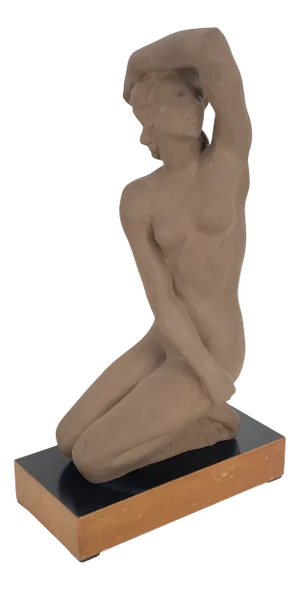 Fritz Klimsch, Look Into the Sun, 20th Century, Ceramic
