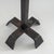 Standing Candleholder in Wrought Iron, 1970s For Sale - Image 11 of 13