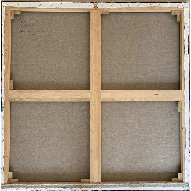 Blue Rosetta Vercellotti, Sinfonia di Colori, 2017, Acrylic on Canvas For Sale - Image 8 of 9