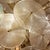 Mid-Century Modern Sputnik Hanging Lamp with White Murano Glass Discs, 1950s For Sale - Image 3 of 5