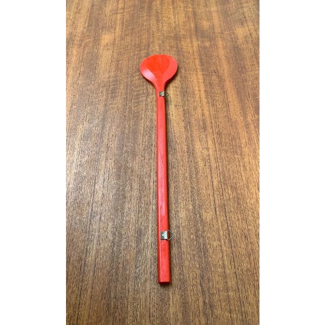 Vintage Swedish Dala Style Cooking Spoon For Sale - Image 9 of 15