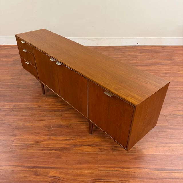 A. H. McIntosh & Co. Ltd. A.h. McIntosh Teak Metal Pulls Sideboard / Bar For Sale - Image 4 of 10