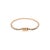 Mid 20th Retro Round Sapphire Sleek Tennis Bracelet in 14k Solid Gold For Sale - Image 9 of 16