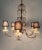 Rococo Crystal Chandelier, Italy, 1950s For Sale - Image 6 of 10