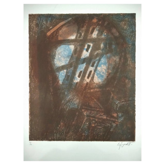 Modest Cuixart, Composition, 1985, Lithograph For Sale