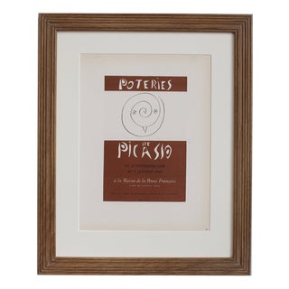 Picasso's Pottery, Mourlot Lithograph, 1959, Lithograph For Sale