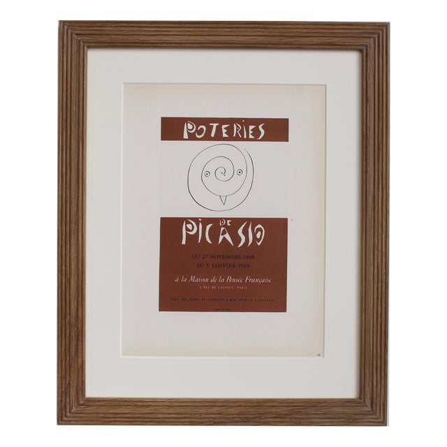 Picasso's Pottery, Mourlot Lithograph, 1959, Lithograph For Sale