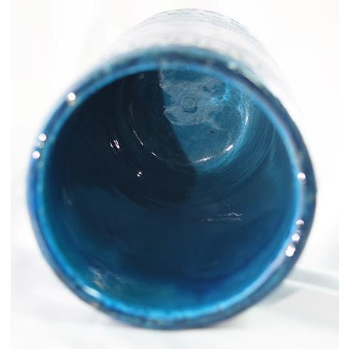Aldo Londi 1960s Aldo Londi Rimini Blue Vase For Sale - Image 4 of 7