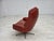 Danish Swivel Armchair in Furniture Leather by H.W. Klein for Bramin, 1970s For Sale - Image 10 of 18