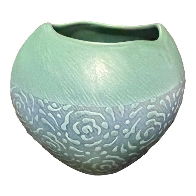 1990s Don Davis Pottery Vase For Sale