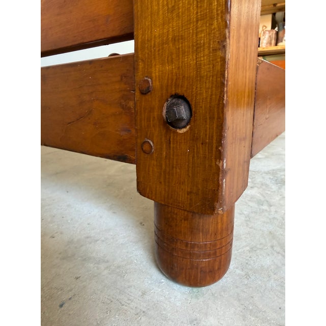 Antique American Walnut Rope Trundle Bed For Sale - Image 10 of 16