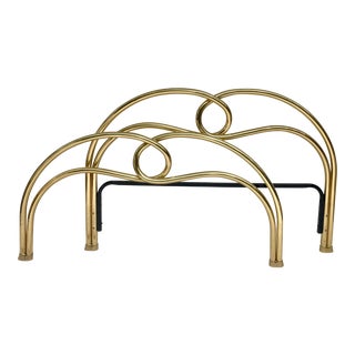 Vintage Brass Queen Bed Frame For Sale